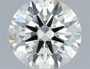 Foto Diamante Natural 0.50 quilates, Redondo , Color J, claridad SI2 y certificado IGI de