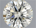 Diamante Natural 0.40 quilates, Redondo , Color K, claridad VS2 y certificado IGI