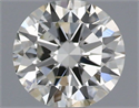 Natural Diamond 0.40 Carats, Round with Excellent Cut, I Color, SI2 Clarity and Certified by IGI