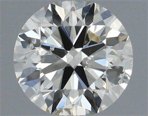 Foto Diamante Natural 0.40 quilates, Redondo , Color I, claridad SI2 y certificado IGI de