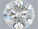 Diamante Natural 0.40 quilates, Redondo , Color H, claridad SI1 y certificado IGI