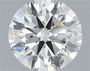 Foto Diamante Natural 0.40 quilates, Redondo , Color H, claridad SI1 y certificado IGI de