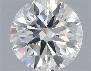 Picture of Natural Diamond 0.40 Carats, Round with Excellent Cut, H Color, SI1 Clarity and Certified by IGI