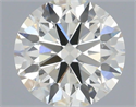 Diamante Natural 0.42 quilates, Redondo , Color J, claridad VVS1 y certificado IGI