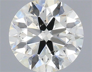 Foto Diamante Natural 0.40 quilates, Redondo , Color I, claridad SI2 y certificado IGI de