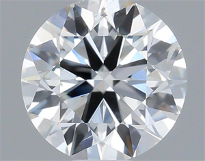 Picture of Natural Diamond 0.40 Carats, Round with Excellent Cut, F Color, SI2 Clarity and Certified by IGI