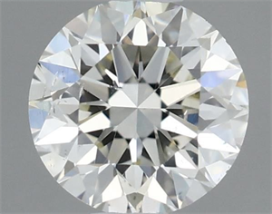 Picture of Natural Diamond 0.40 Carats, Round with Excellent Cut, J Color, SI1 Clarity and Certified by IGI