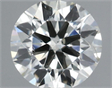 Diamante Natural 0.40 quilates, Redondo , Color J, claridad SI1 y certificado IGI