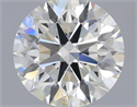 Diamante Natural 0.53 quilates, Redondo , Color H, claridad VS2 y certificado IGI