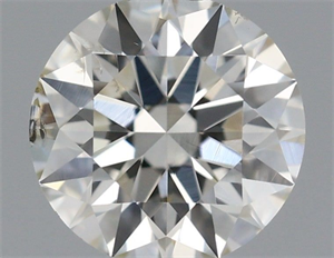 Picture of Natural Diamond 0.46 Carats, Round with Excellent Cut, I Color, SI2 Clarity and Certified by IGI