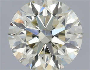 Picture of Natural Diamond 0.40 Carats, Round with Excellent Cut, J Color, VS2 Clarity and Certified by IGI