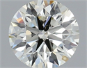Diamante Natural 0.40 quilates, Redondo , Color J, claridad VS2 y certificado IGI