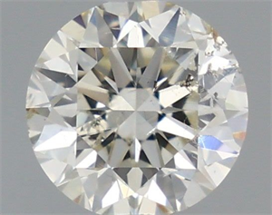 Foto Diamante Natural 0.50 quilates, Redondo , Color J, claridad SI2 y certificado IGI de