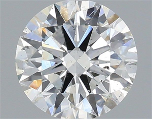 Foto Diamante Natural 0.41 quilates, Redondo , Color G, claridad SI2 y certificado IGI de