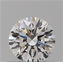 Diamante Natural 0.41 quilates, Redondo , Color F, claridad VVS1 y certificado GIA