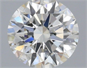 Natural Diamond 0.50 Carats, Round with Excellent Cut, G Color, SI1 Clarity and Certified by IGI