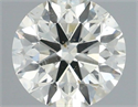Diamante Natural 0.44 quilates, Redondo , Color J, claridad SI1 y certificado IGI
