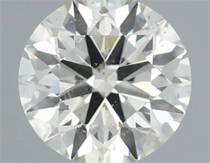 Foto Diamante Natural 0.44 quilates, Redondo , Color J, claridad SI1 y certificado IGI de