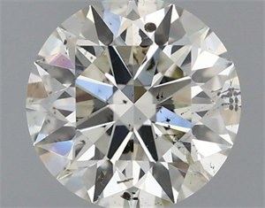 Foto Diamante Natural 0.70 quilates, Redondo , Color I, claridad SI2 y certificado IGI de