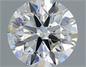Diamante Natural 0.40 quilates, Redondo , Color H, claridad SI1 y certificado IGI