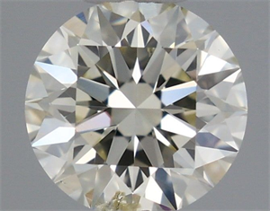 Foto Diamante Natural 0.42 quilates, Redondo , Color K, claridad SI2 y certificado IGI de