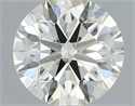 Natural Diamond 0.40 Carats, Round with Excellent Cut, K Color, VS1 Clarity and Certified by IGI