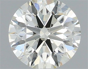 Picture of Natural Diamond 0.40 Carats, Round with Excellent Cut, K Color, VS1 Clarity and Certified by IGI