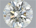 Diamante Natural 0.41 quilates, Redondo , Color K, claridad VS1 y certificado IGI