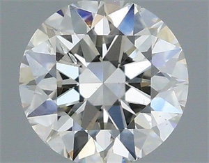 Picture of Natural Diamond 0.40 Carats, Round with Excellent Cut, I Color, SI1 Clarity and Certified by IGI