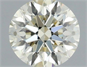 Diamante Natural 0.41 quilates, Redondo , Color K, claridad VS2 y certificado IGI