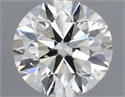 Natural Diamond 0.40 Carats, Round with Very Good Cut, I Color, SI2 Clarity and Certified by IGI