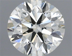 Picture of Natural Diamond 0.40 Carats, Round with Very Good Cut, I Color, SI2 Clarity and Certified by IGI