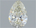 Natural Diamond 1.02 Carats, Pear with  Cut, I Color, SI1 Clarity and Certified by IGI