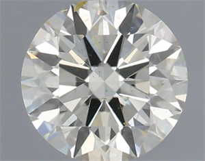 Foto Diamante Natural 0.40 quilates, Redondo , Color K, claridad SI1 y certificado IGI de