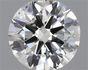 Foto Diamante Natural 0.40 quilates, Redondo , Color H, claridad SI1 y certificado IGI de