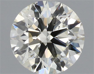 Foto Diamante Natural 0.43 quilates, Redondo , Color K, claridad SI1 y certificado IGI de