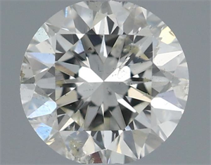 Foto Diamante Natural 0.41 quilates, Redondo , Color H, claridad SI2 y certificado IGI de