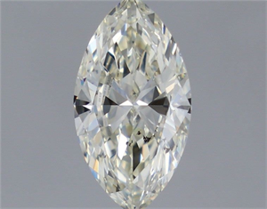Picture of Natural Diamond 0.55 Carats, Marquise with  Cut, J Color, SI2 Clarity and Certified by IGI