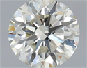Diamante Natural 0.40 quilates, Redondo , Color J, claridad VVS2 y certificado IGI
