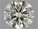 Natural Diamond 0.40 Carats, Round with Excellent Cut, M Color, VS2 Clarity and Certified by IGI