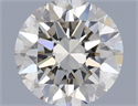 Natural Diamond 0.50 Carats, Round with Excellent Cut, L Color, VS1 Clarity and Certified by IGI