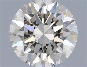 Picture of Natural Diamond 0.50 Carats, Round with Excellent Cut, L Color, VS1 Clarity and Certified by IGI
