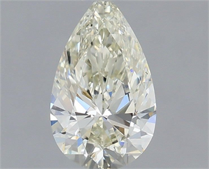 Picture of Natural Diamond 0.58 Carats, Pear with  Cut, I Color, SI1 Clarity and Certified by IGI