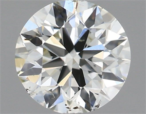 Foto Diamante Natural 0.40 quilates, Redondo , Color J, claridad SI1 y certificado IGI de