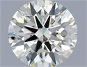 Diamante Natural 0.40 quilates, Redondo , Color J, claridad SI1 y certificado IGI