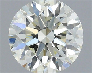 Picture of Natural Diamond 0.40 Carats, Round with Very Good Cut, K Color, SI1 Clarity and Certified by IGI
