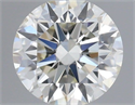 Natural Diamond 0.58 Carats, Round with Excellent Cut, I Color, SI1 Clarity and Certified by IGI