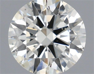Foto Diamante Natural 0.41 quilates, Redondo , Color I, claridad SI1 y certificado IGI de