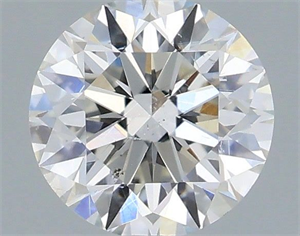 Foto Diamante Natural 0.40 quilates, Redondo , Color F, claridad SI1 y certificado IGI de