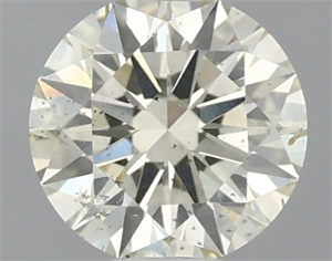 Foto Diamante Natural 0.50 quilates, Redondo , Color K, claridad SI2 y certificado IGI de